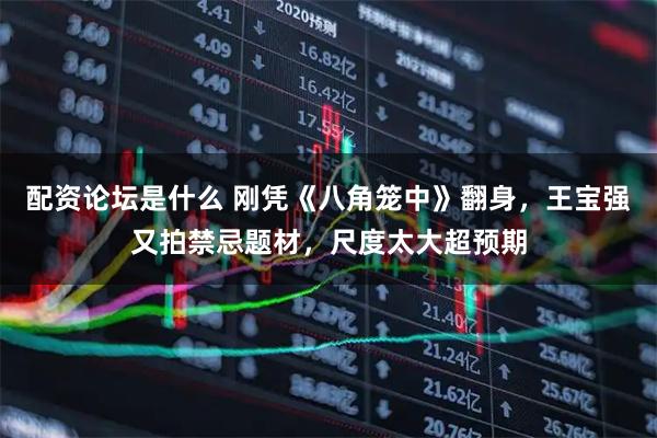 配资论坛是什么 刚凭《八角笼中》翻身，王宝强又拍禁忌题材，尺度太大超预期